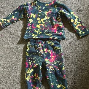 L.L. Bean splattered paint fleece set 12-18 month Baby Used